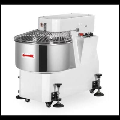 Pétrin à spirale avec tête fixe 2 vitesses 40 L